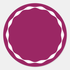 Adesivo Blank Circle Custom Spice Container Sticker