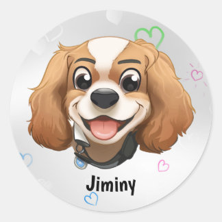 Adesivo Blenheim Cavalier King Charles Spaniel