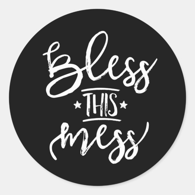 Adesivo Bless This Mess (Frente)