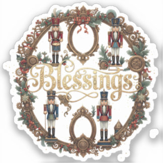 Adesivo Blessings Elegant Nutcracker