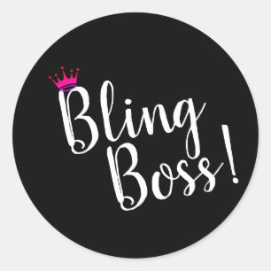 Adesivo Bling Boss Stickers
