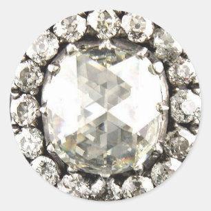 Adesivo Bling Diamond Rhinestone Vintage Costume Jewelry