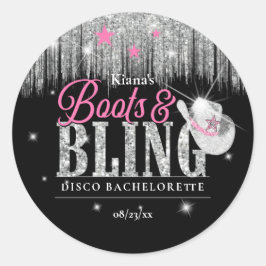 Adesivo Bling Disco Bachelorette ID925