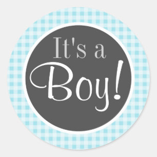 Adesivo Blizzard Blue Gingham; verificado