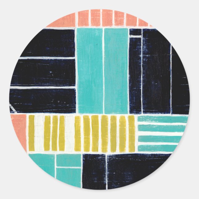 Adesivo Blocos Geométricos (Frente)