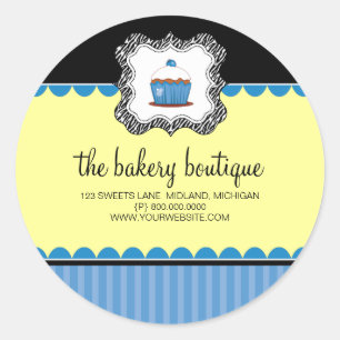 Adesivo Blocos para empresas da Bakery Boutique