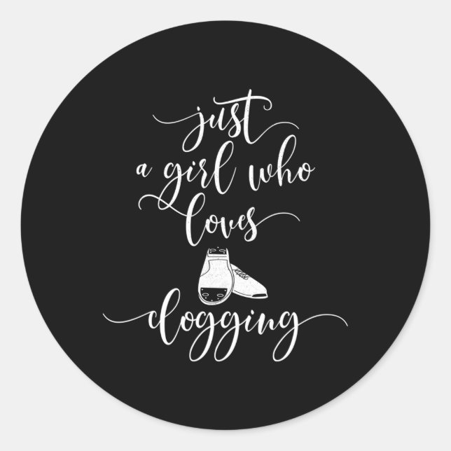 Adesivo Blogar Dança Apenas Um Que Adora Blogar (Frente)