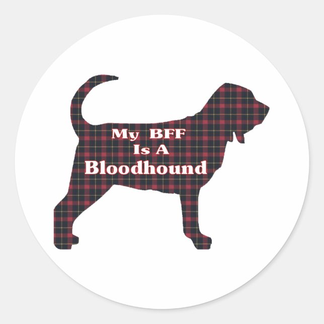 Adesivo Bloodhound BFF Sticker (Frente)