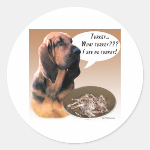 Adesivo Bloodhound Turkey - Sticker