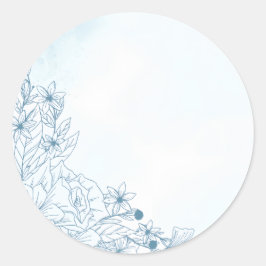 Adesivo Bloom No Casamento no inverno