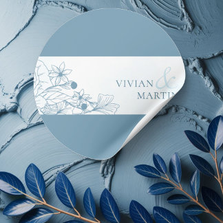 Adesivo Bloom No Casamento no inverno