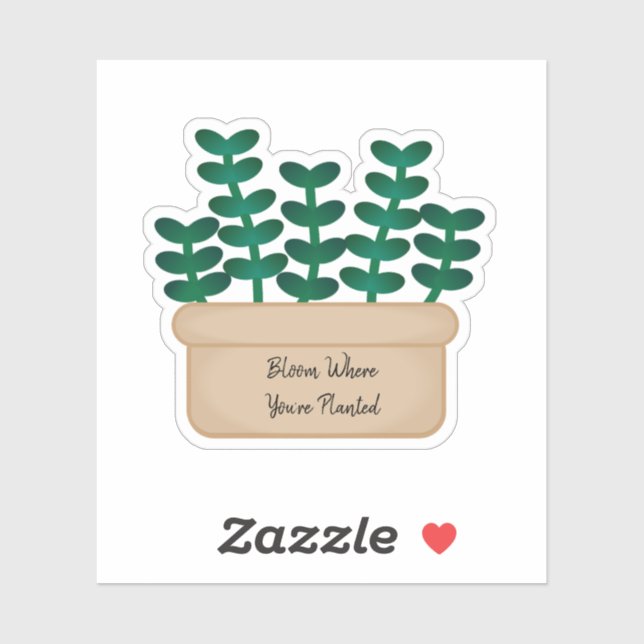 Adesivo Bloom Sticker (Folha)