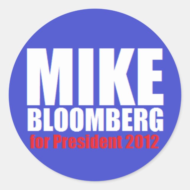 Adesivo Bloomberg 2012 Stickers (Frente)