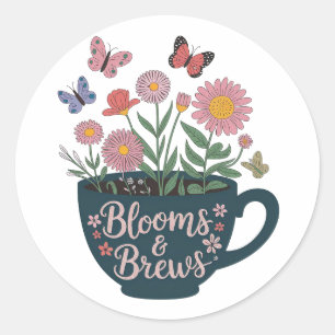 Adesivo Blooms e Breve Design - Gráfico Físico Whimsical