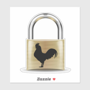 Adesivo Bloqueado em Chastity