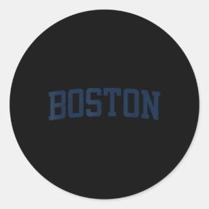 Adesivo Bloqueio de Variação do Estilo Colegial de Boston 