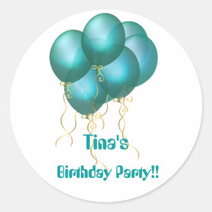 Adesivo Blue Ballon Stickers