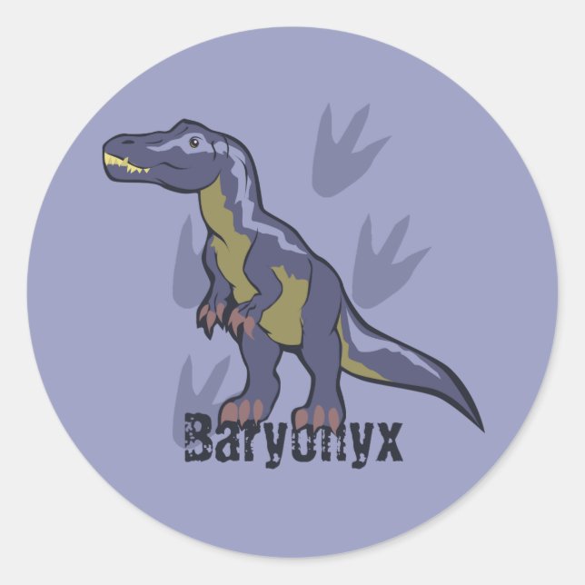 Adesivo Blue Baryonyx (Frente)