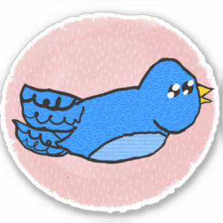 Adesivo Blue Bird Sticker