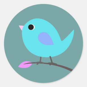 Adesivo Blue Bird Sticker
