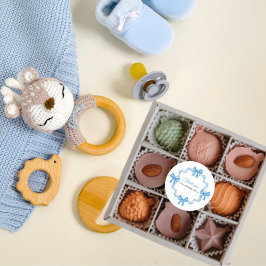 Adesivo Blue Birthday Thank You Sticker