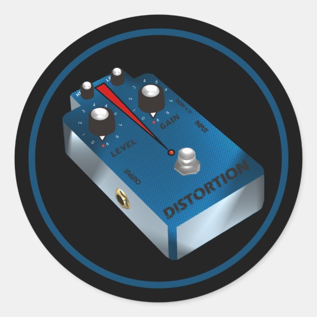 Adesivo Blue Distortion (Frente)