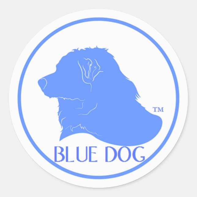 Adesivo Blue Dog Democrat Sticker (Frente)