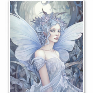 Adesivo Blue Fairy Fantasy Art