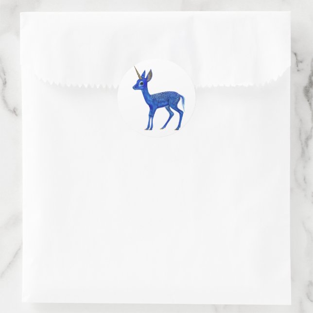 Adesivo Blue Fawnicorn (Bolsa)