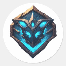 Adesivo Blue Frost Rune Emblem