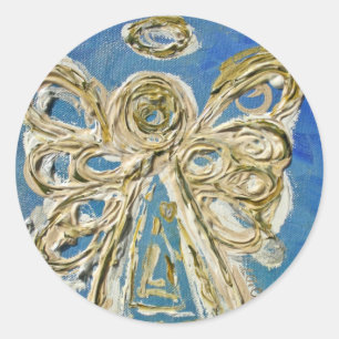 Adesivo Blue Guardian Angel Art Stickers