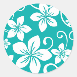 ADESIVO BLUE HAWAII (TEAL)