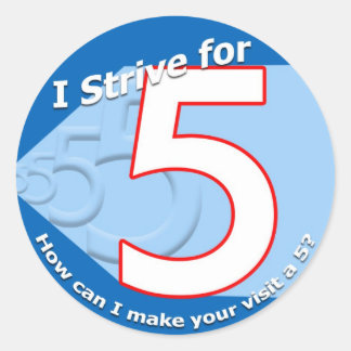 Adesivo Blue "I stripper for 5" Stickers