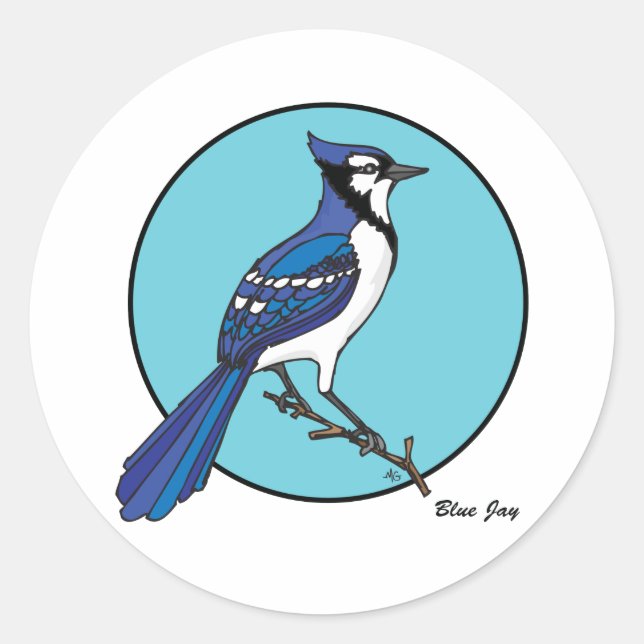 ADESIVO BLUE JAY (Frente)