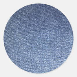 Adesivo Blue Jean Round Stickers