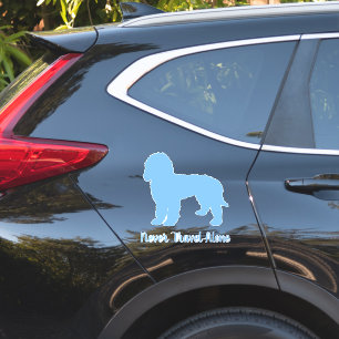 Adesivo Blue Labradoodle Dog Car Decal, vinil Sticker