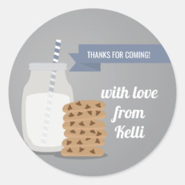 Adesivo Blue Modern milk e cookies Striker Sticker