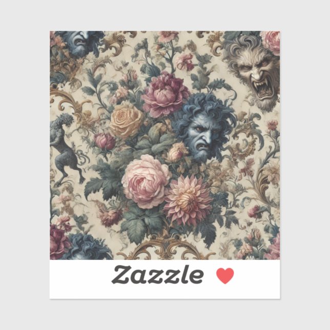 Adesivo Blue Moon Grimoire – Gothic Victorian (Folha)