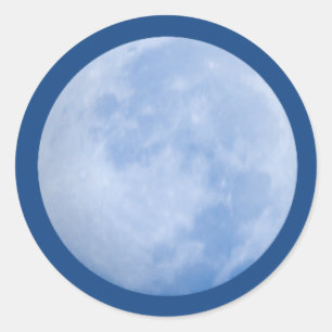 Adesivo Blue Moon Sticker
