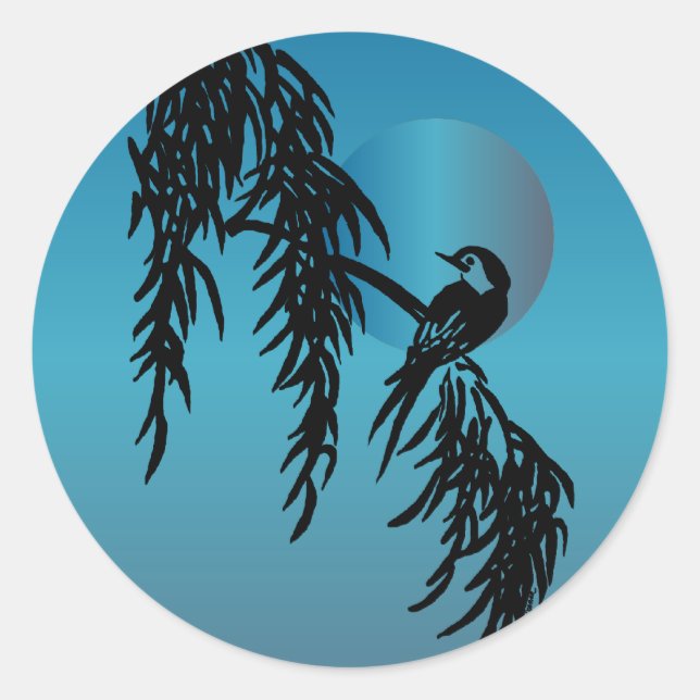 Adesivo Blue Moon Sticker (Frente)