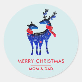 Adesivo Blue Nordic Christmas Reindepaer