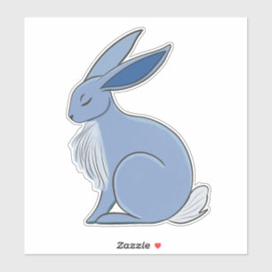 Adesivo Blue Rabbit