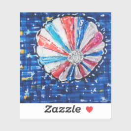 Adesivo Blue Sky Hot Air Balloon