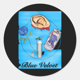 Adesivo Blue Velvet Movie Art Sticker