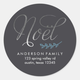 Adesivo Blue Winter Joy