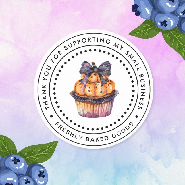 Adesivo Blueberry Muffin Business Sticker (Criador carregado)