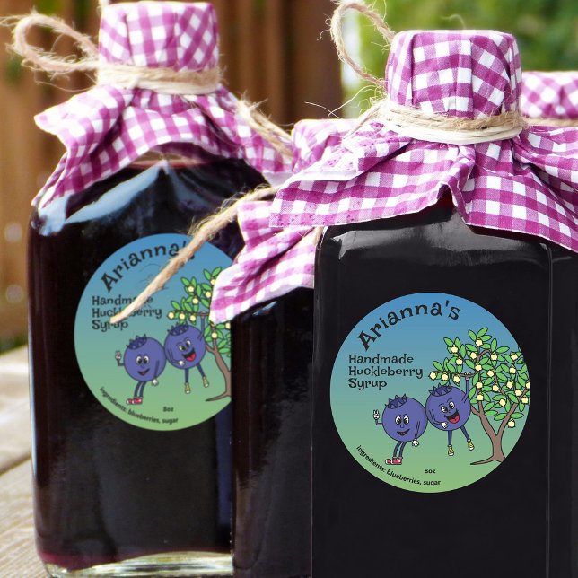 Adesivo Blueberry Pals Cartoon Enfiado e muito mais (Criador carregado)