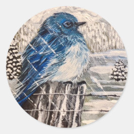Adesivo Bluebird de montanha fria