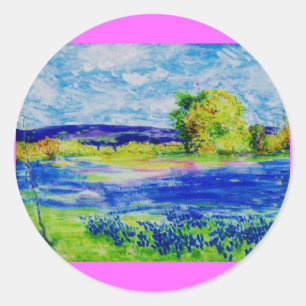 Adesivo bluebonnets para sempre
