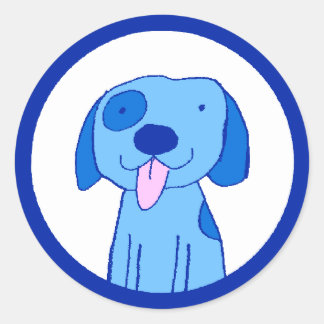 Adesivo Bluedog Jefferson (Democrata-Cachorro Azul)